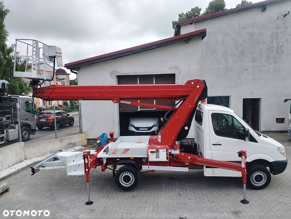 Mercedes-Benz Podnośnik Koszowy Zwyżka Ruthmann TB 270 27 metrów  14 w Bok Udt jak Wumag Multitel Cena Brutto!! - 8