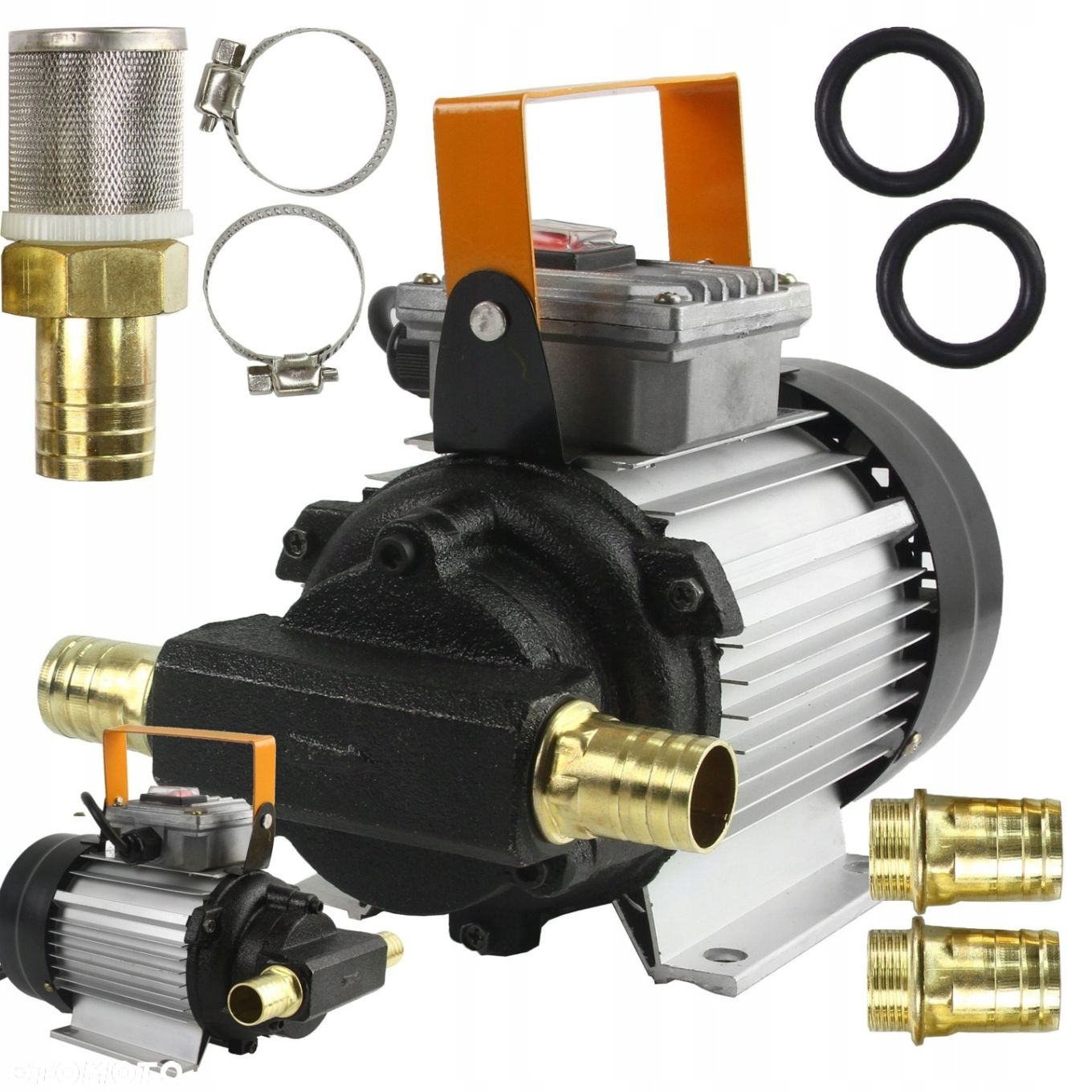 POMPA DO PALIWA ROPY OLEJU SILNIKOWEGO NAPĘDOWEGO OPAŁOWEGO CPN 230V 750W - 8