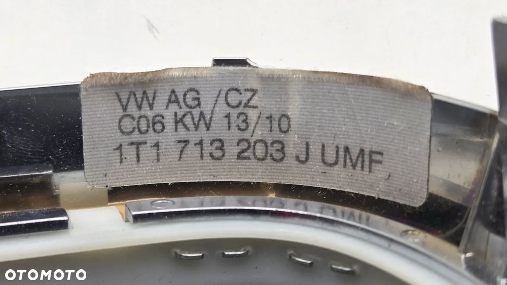 Gałka Mieszek Ramka Zmiany Biegów VW TOURAN I 1T1713203J - 5