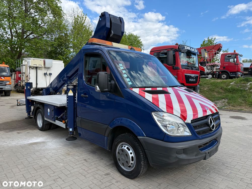 Mercedes-Benz Podnośnik Koszowy Zwyżka Izolowany Kosz Ruthmann TB180 18 metrów  14 w Bok Udt jak Wumag Multitel Gsr Cena Brutto !!! - 19