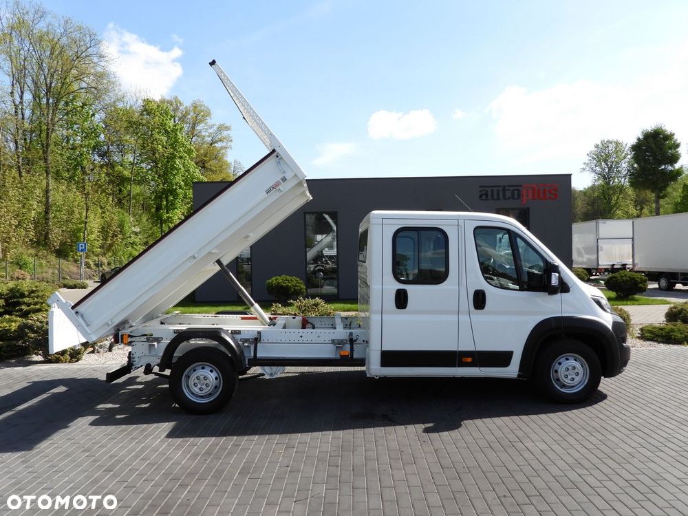 Peugeot BOXER  WYWROTKA PODWÓJNA KABINA DOKA 7 MIEJSC TEMPOMAT KLIMATYZACJA  140KM - 8