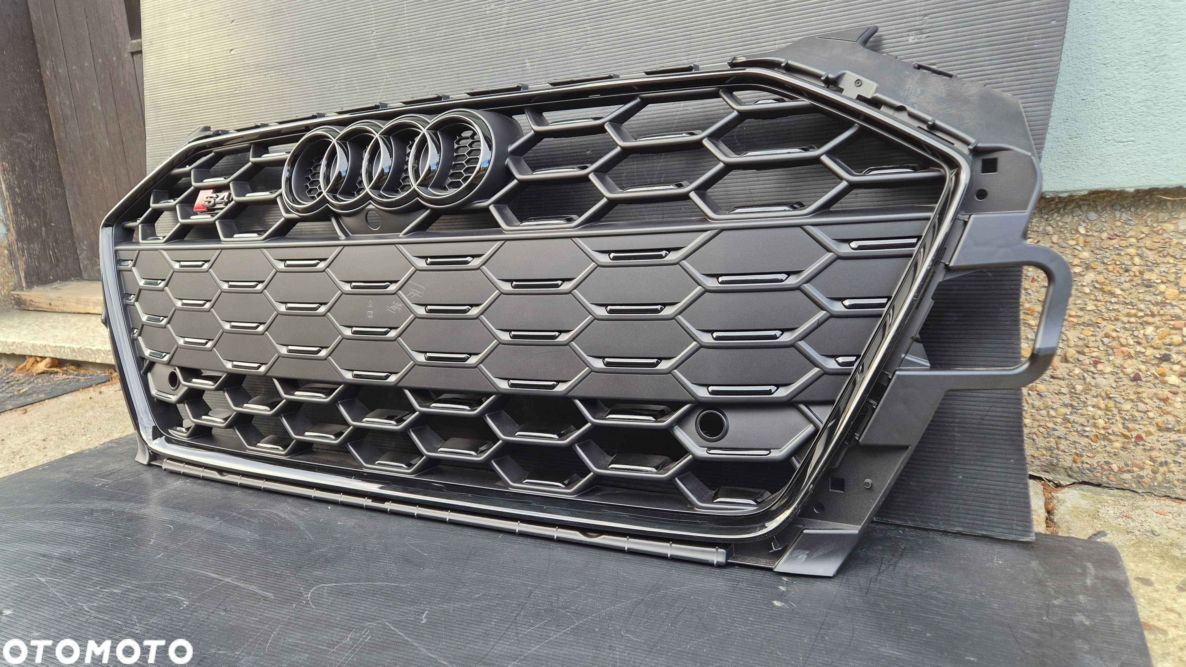 Atrapa chłodnicy GRILL Audi S4 B9 8W0 LIFT 19-  OE 8W0 MAT NOWA !!! - 5