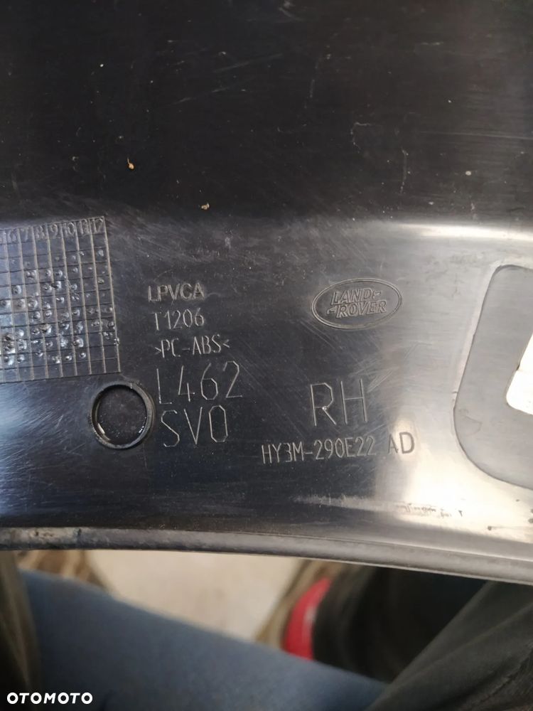 LAND ROVER DISCOVERY V L462 NAKŁADKA LISTWA BŁOTNIKA PRAWA TYŁ TYLNA ORYGINAŁ - 12