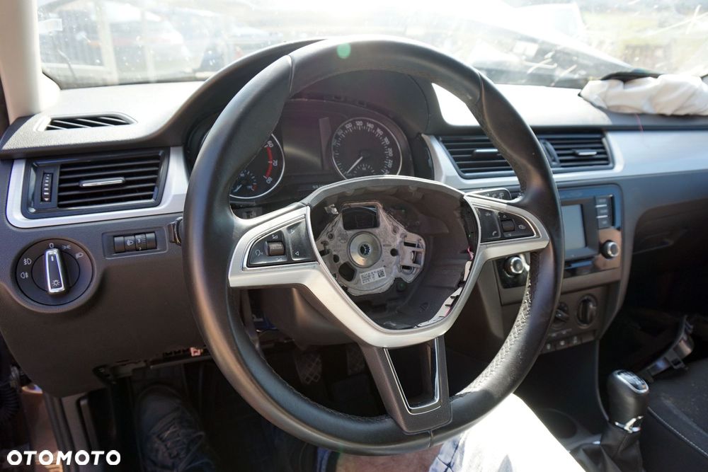 KIEROWNICA SKÓRZANA SKÓRA RAPID NH3 5E0419091BEFEL SKODA 2012-2019 - 3