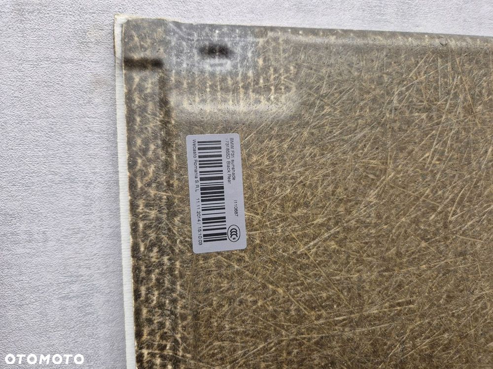 BMW 3 F31 CZARNA PODSUFITKA SUFIT SZYBERDACH PANORAMA M-PAKIET KOMPLETNA - 14