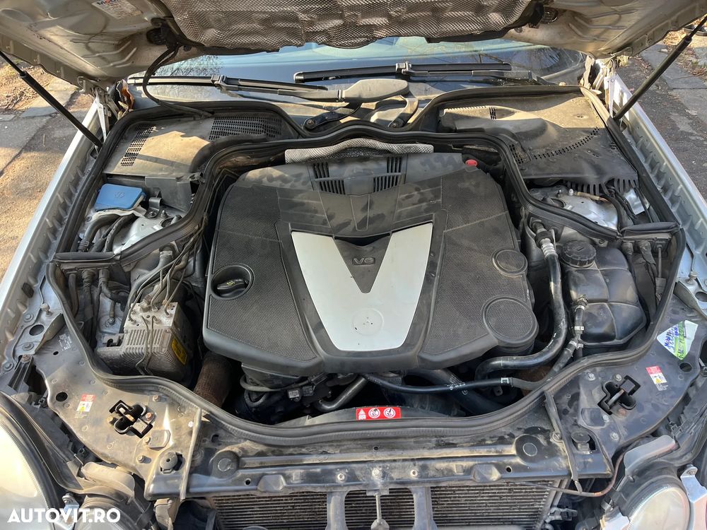 Dezmembrez Mercedes Benz E280CDI W211 2005 automat xenon gri argintiu - 10