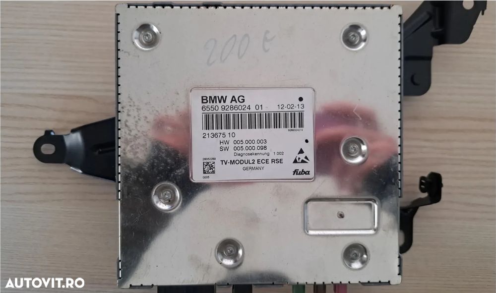 Modul TV Original BMW F07+LCI F10+LCI F11+LCI F12 F13 F01+LCI F02+LCI F03+LCI F04 - 1