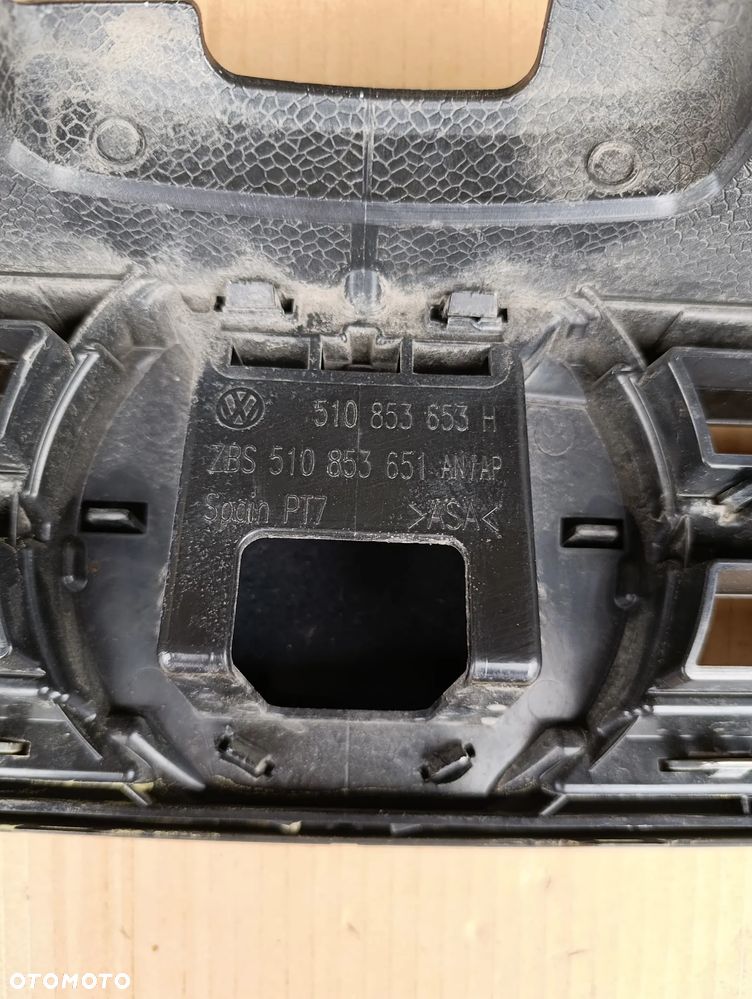 VW GOLF SPORTSVAN LIFT GRILL ATRAPA ZDERZAKA PRZÓD 510853653H - 6