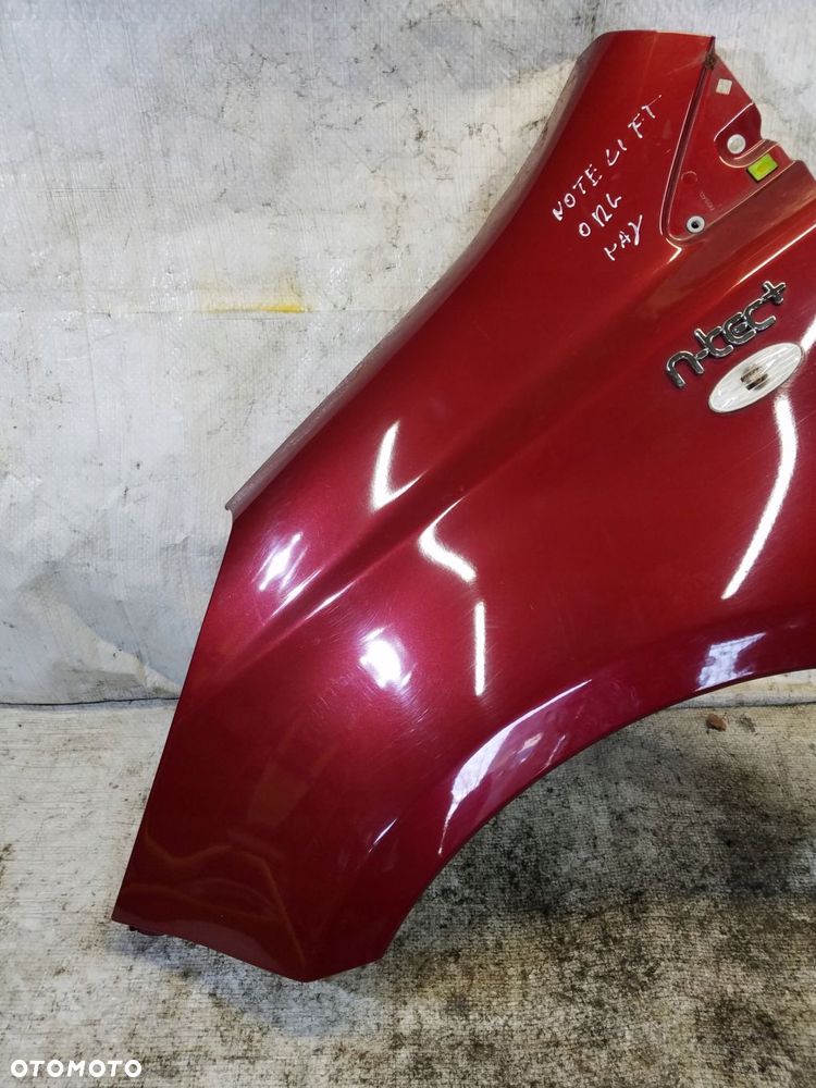 błotnik przód prawy nissan note i e11 lift kod naj - 11