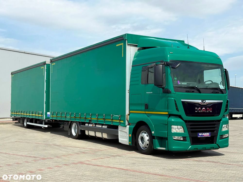 MAN TGX 18.420 / ZESTAW TANDEM 120M3 / PRZEJAZDOWY / 7,75 M + 7,75 M - 3