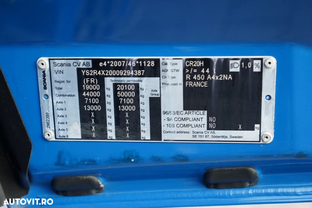 Scania R 450 / SISTEM HIDRAULIC / RETARDER / I-PARK COOL / 2021 - 36