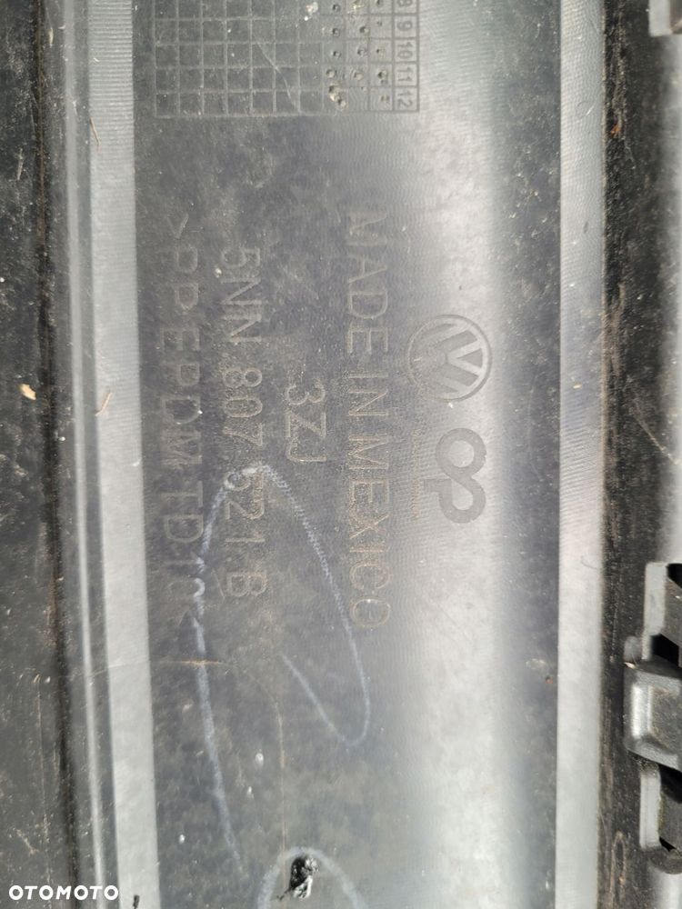 zderzak tył vw tiguan ii allspace 5nn807421, 5nn807521b - 7