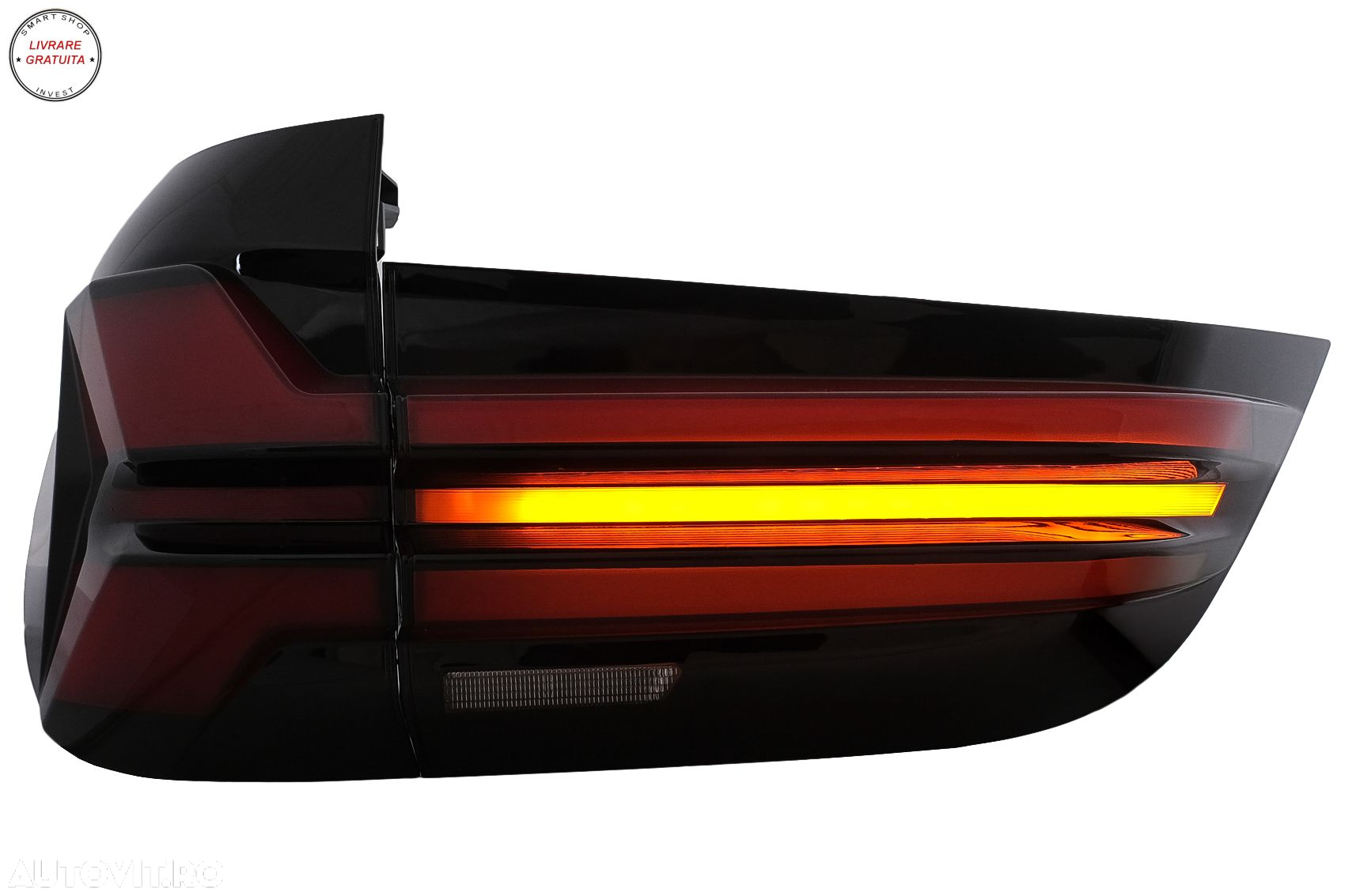 Stopuri Full LED BMW X5 F15 (2013-2018) Conversie la G05 Design- livrare gratuita - 7