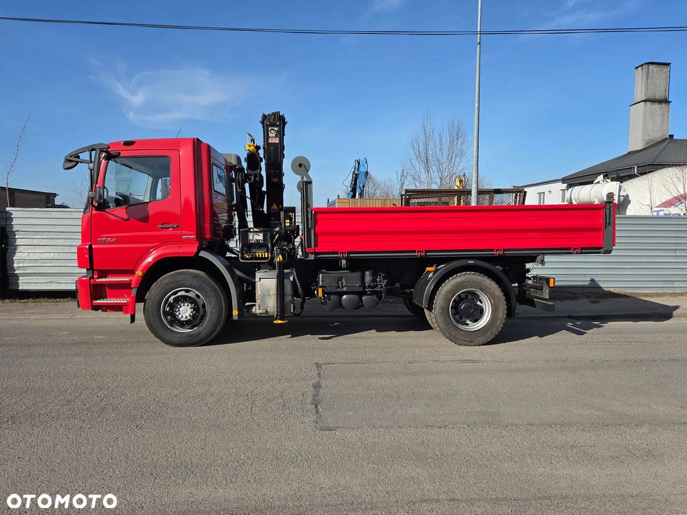 Mercedes-Benz AXOR 1824 // HIAB 122 HDS DŹWIG ŻURAW // NOWY KIPER WYWROTKA 3str // NOWE UDT W CENIE // MOŻLIWY ROTATOR WIDŁY CHWYTAK CZERPAK - 11
