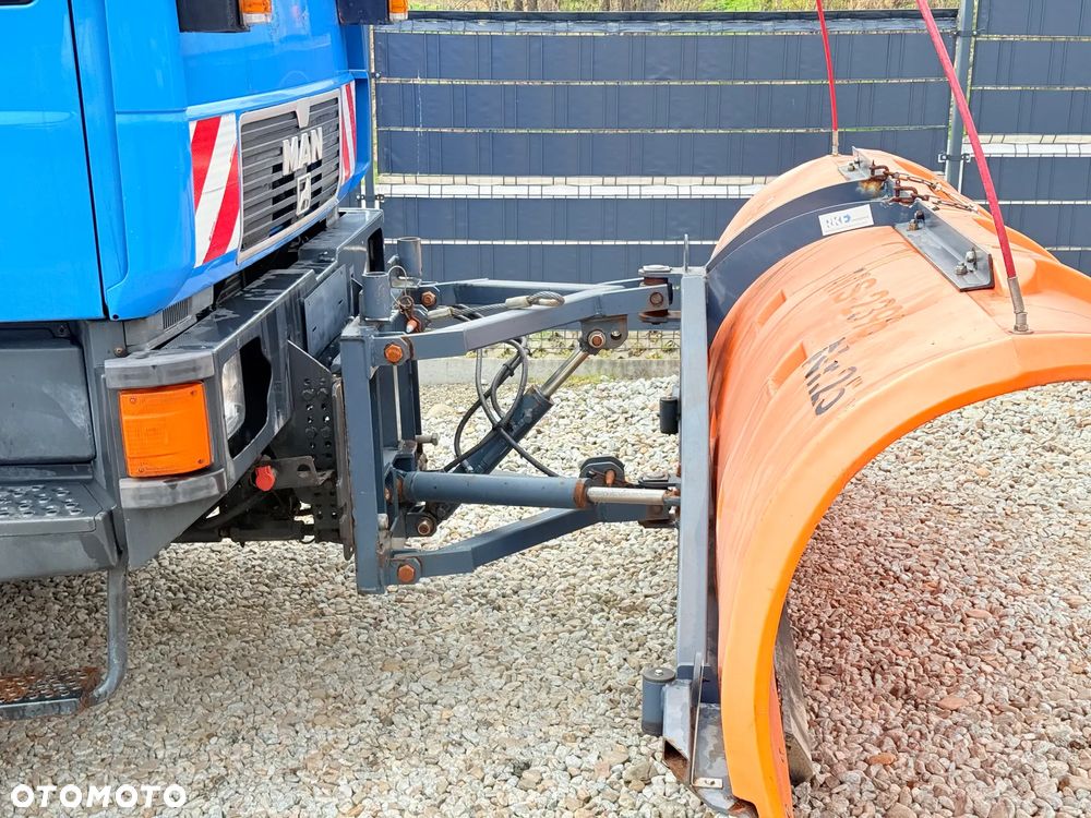 MAN * MAN 12-220 * Pług Piaskarka * 4x4 * Zimowe Utrzymanie * Unimog * - 17