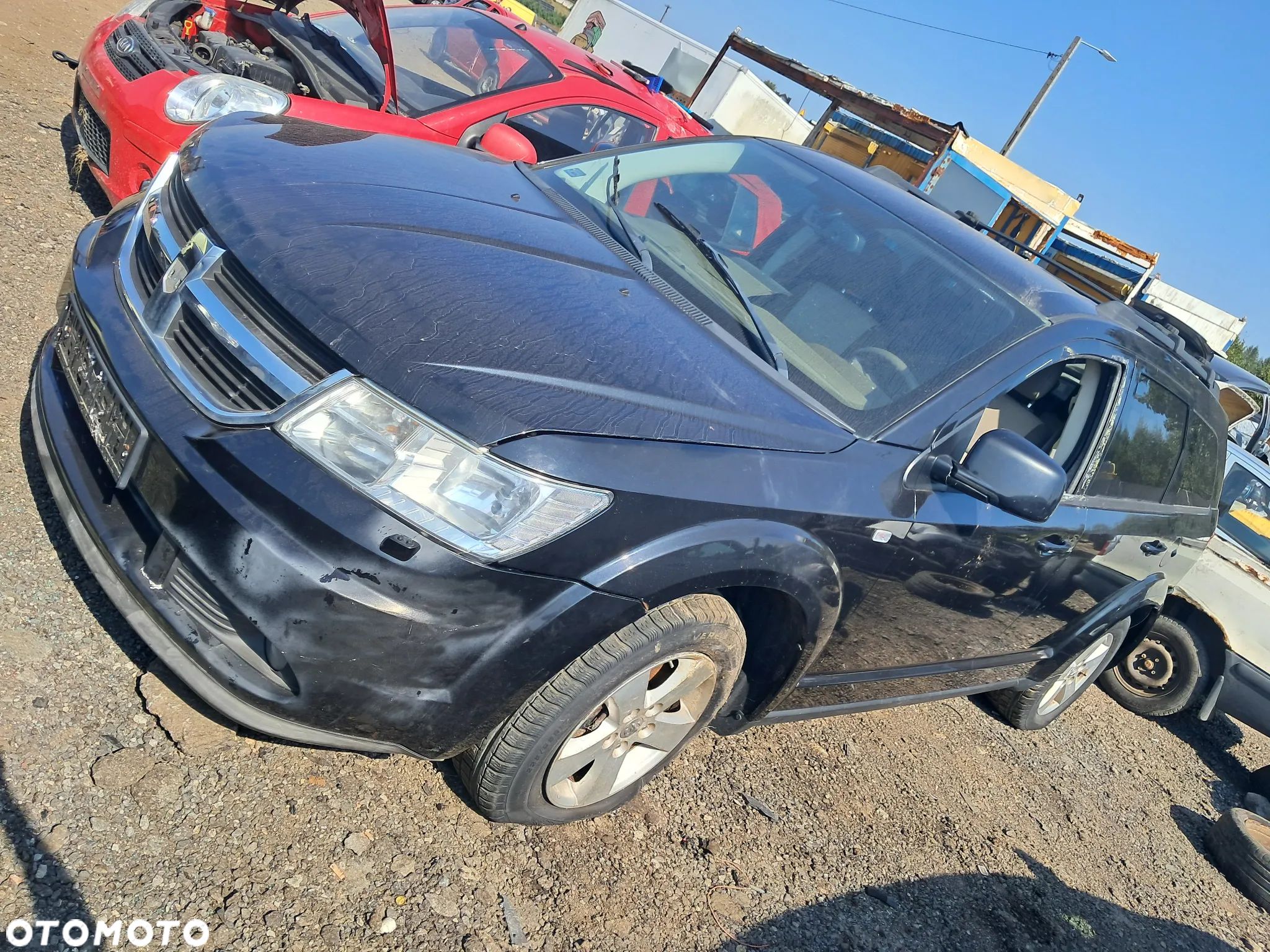 DRZWI LEWY TYŁ DODGE JOURNEY 09r - 1