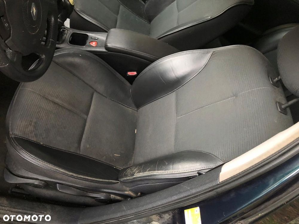 RENAULT LAGUNA II 2 fotel kierowcy pasażera półskóry - 2