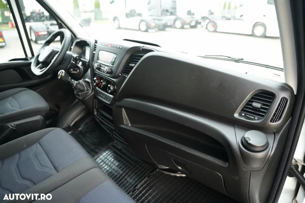 Iveco DAILY 35-140 / CAROSERIE TIP BOX - 4,3 M / LIFT HIDRAULIC PALFINGER - 750 KG / IMPORT - 34