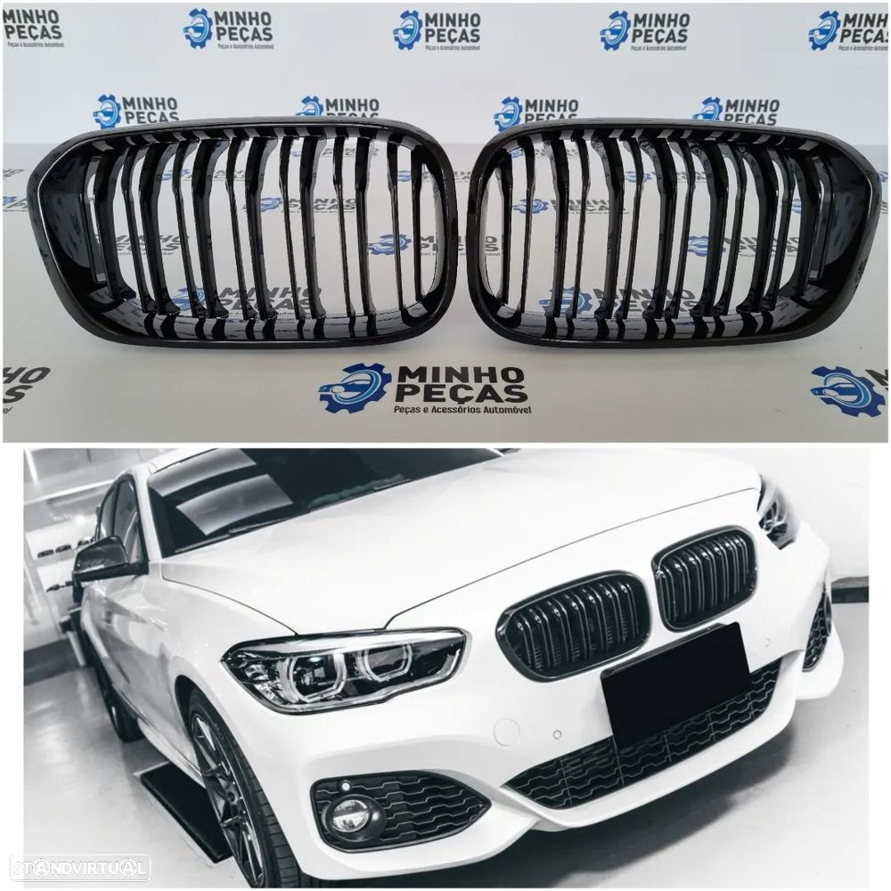 Grelhas Frontais BMW (F20/F21) LCI Look M1 - 1