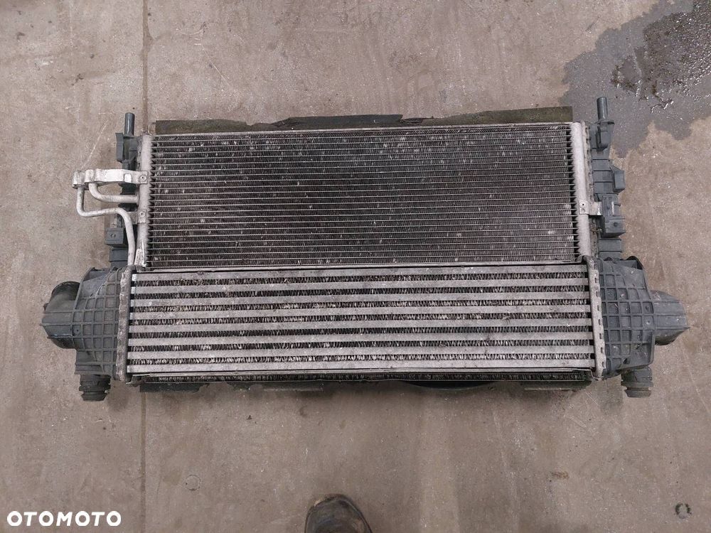 CHŁODNICE KOMPLET + WENTYLATOR FORD FOCUS MK2 1.6 TDCI 3M5H-8C607-RD - 5