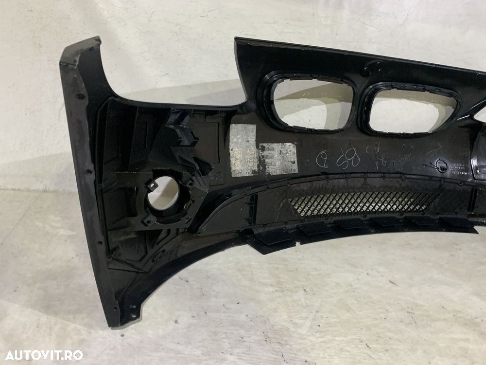 Bara fata BMW Z4 E85/E86, 2002, 2003, 2004, 2005, cu gauri pentru spalatori faruri. - 12