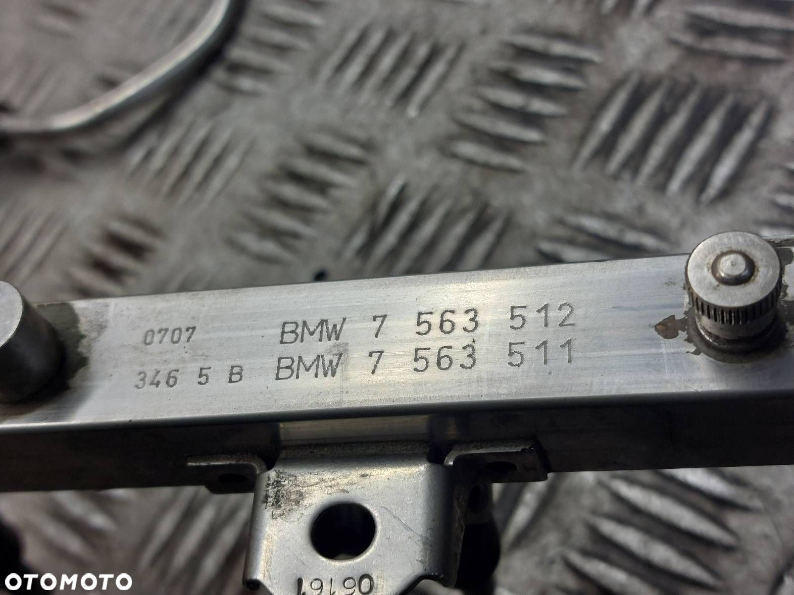 LISTWA WTRYSKOWA WTRYSKIWACZE BMW E90 320SI 2.0 16V 7563512 7555358 - 4