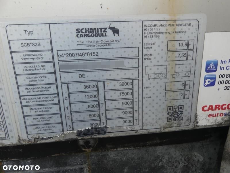 Schmitz Cargobull SCB-S3B , - 18
