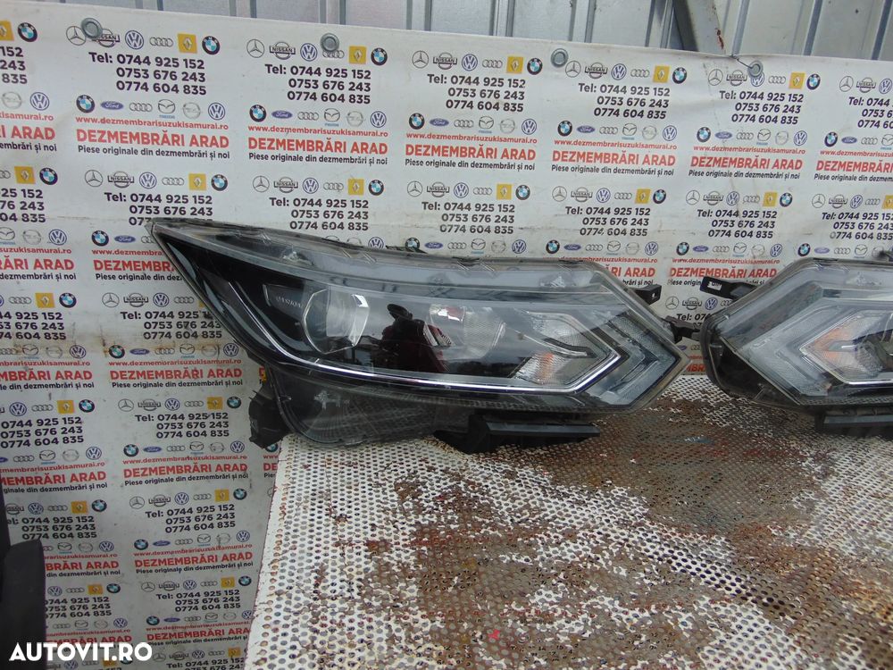 Far Nissan Qashqai facelift 2017-2020 faruri stanga dreapta nissan qashqai j11 facelift volan stang - 3