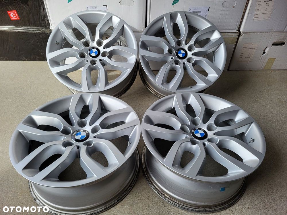 [1234] ORG Felgi aluminiowe 17 Cali 5x120 7,5J BMW 3 5 7 + Czujniki - 2