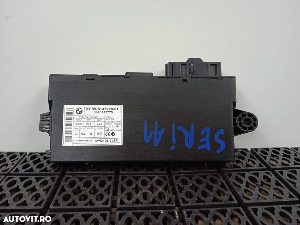 Modul CAS 2/3 BMW Seriile E E8X E6X E9x - 4
