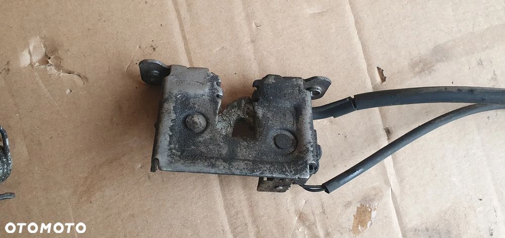 Zamek rygiel maski przód prawy lewy komplet linka BMW X5 E70 7164456 - 3