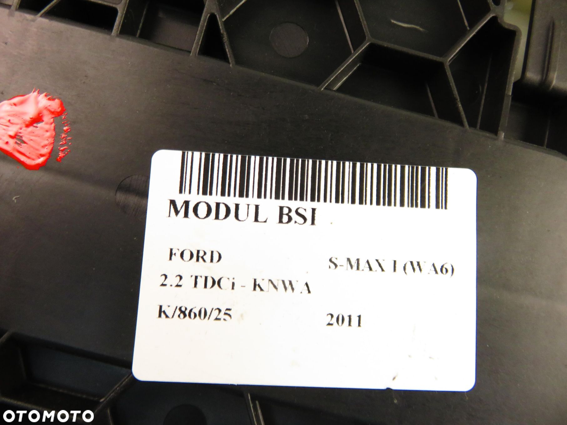 BSI FORD S-MAX I (WA6) 2.2 TDCi - KNWA BG9T14A073YH - 2