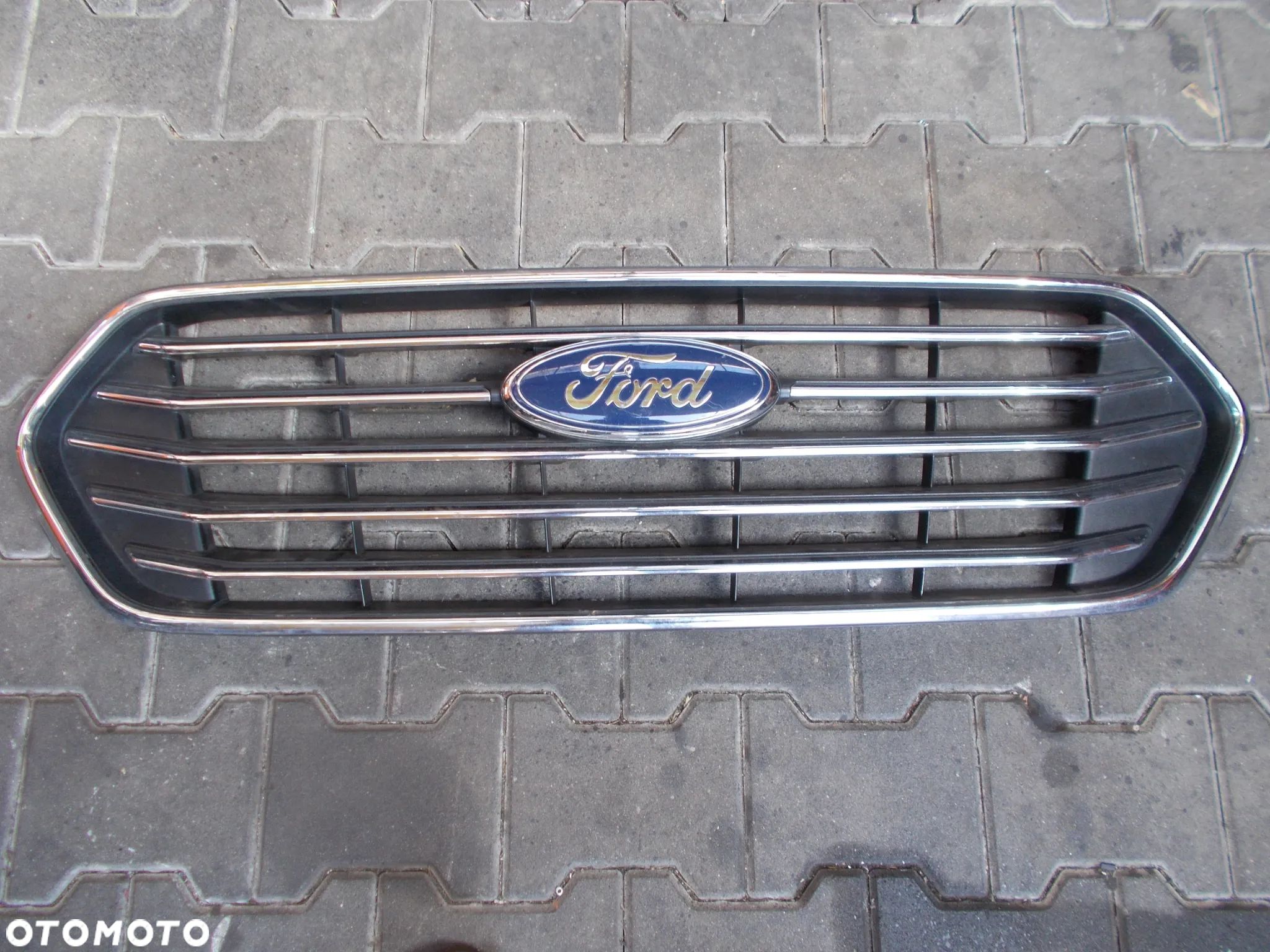 FORD TRANSIT CUSTOM. ATRAPA CHŁODNICY GRIL JK21-17B968-A - 1