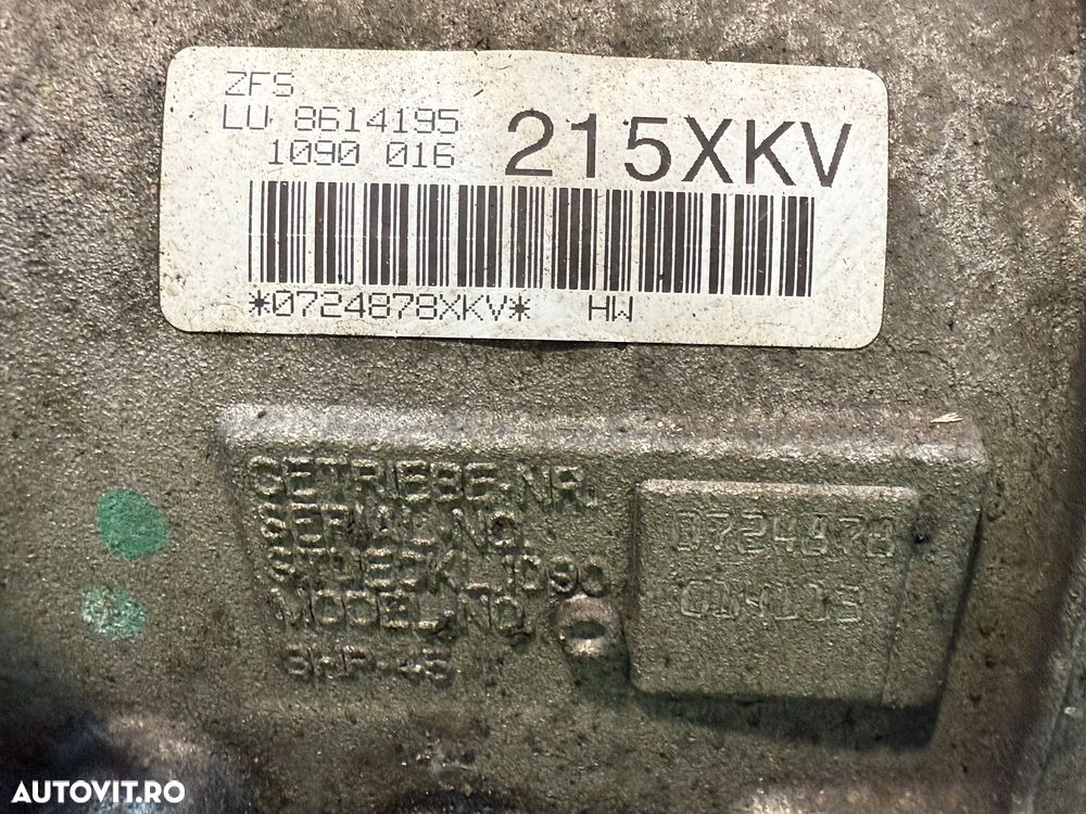 CUTIE DE VITEZE AUTOMATA 8 TREPTE / COD CUTIE S2TBA / GA8HP-45Z BMW SERIA 4 M-PACHET 420D F32 / F33 / F36 2.0 DIESEL 2013 / COUPE 2013-2021 - 5