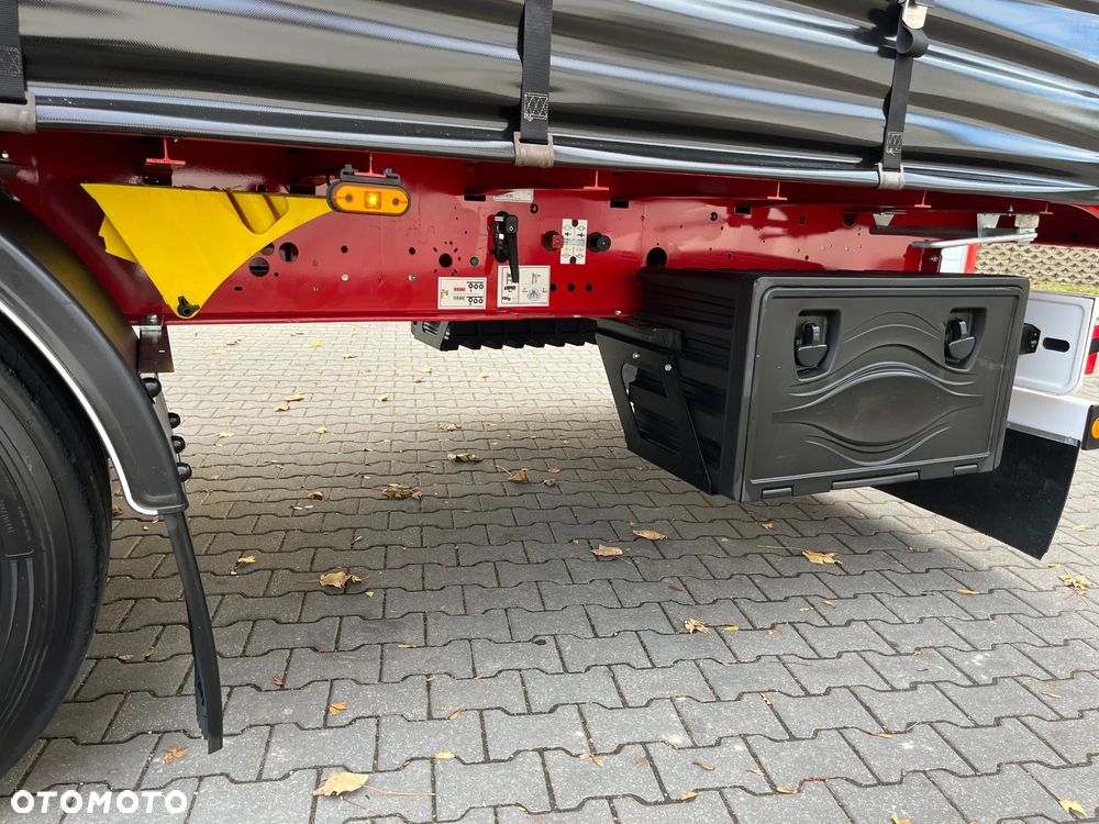 Wielton FIRANKA//VARIOS//HYDRAULICZNIE PODNOSZONY DACH//ZADBANA - 9