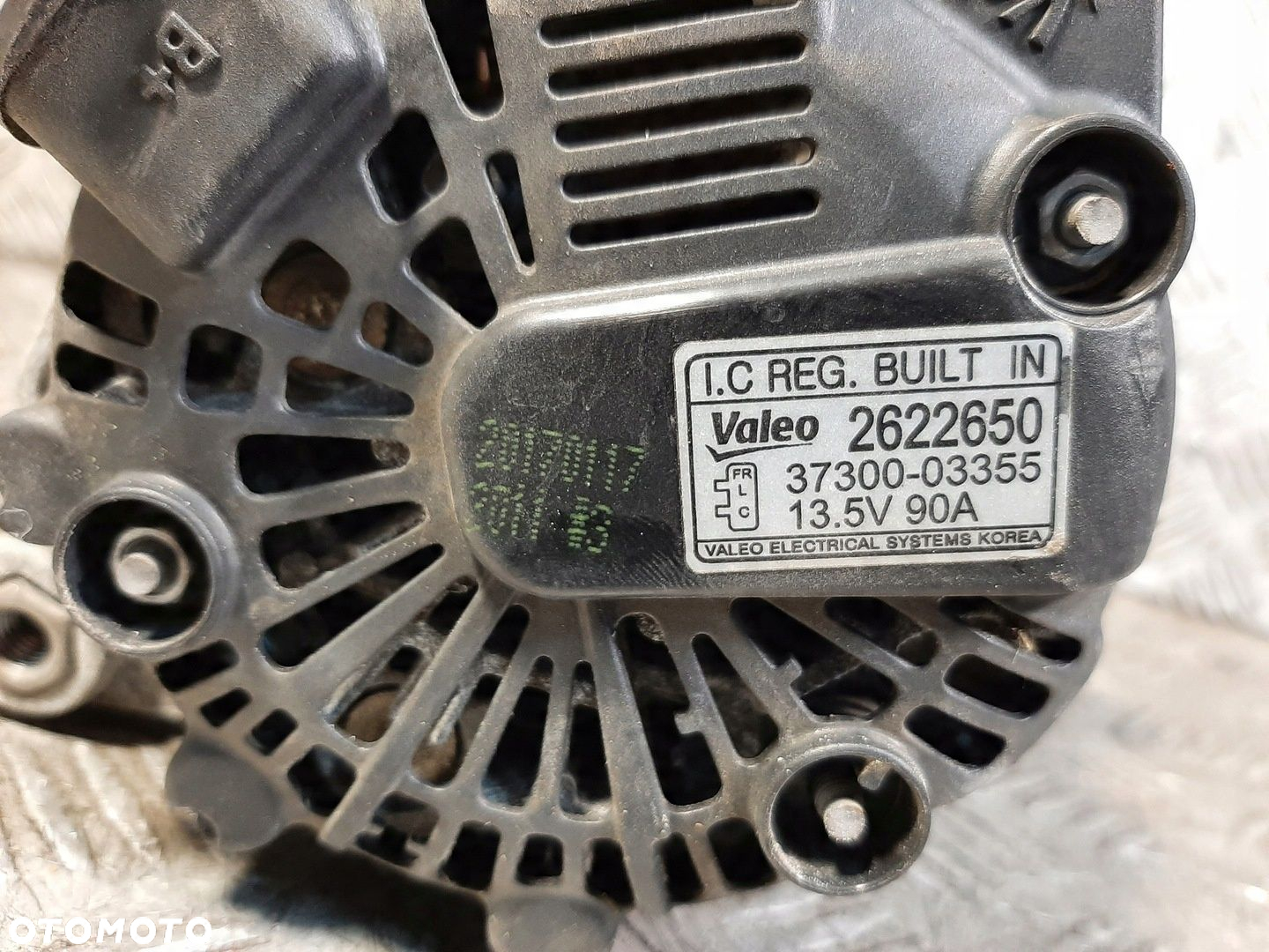 KIA RIO III SEDAN 1.2 16V 17 ALTERNATOR 3730003355 - 4