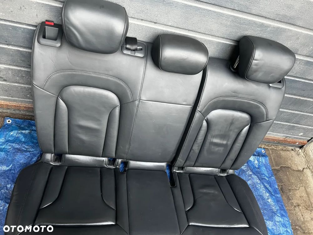 FOTELE AUDI Q3 8u S LINE SKÓRA FOTEL KANAPA GRZANE - 2