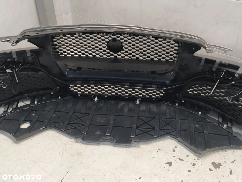 JAGUAR XF X260 ZDERZAK PRZÓD PRZEDNI KOMPLETNY 4XPDC SPRYSKIWACZE GRILL ATRAPA CHŁODNICY ZNACZEK WIĄZKA ORYGINAŁ - 15