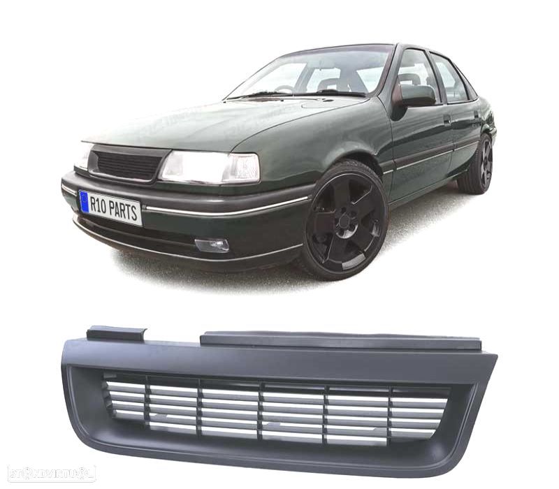 GRELHA FRONTAL OPEL VECTRA A 92-95 PRETO - 1