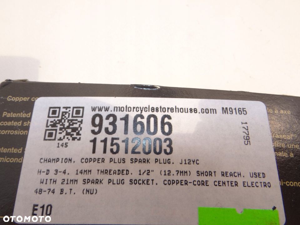 Harley Panhead Shovelhead Champion Świeca Zapłonowa - 5