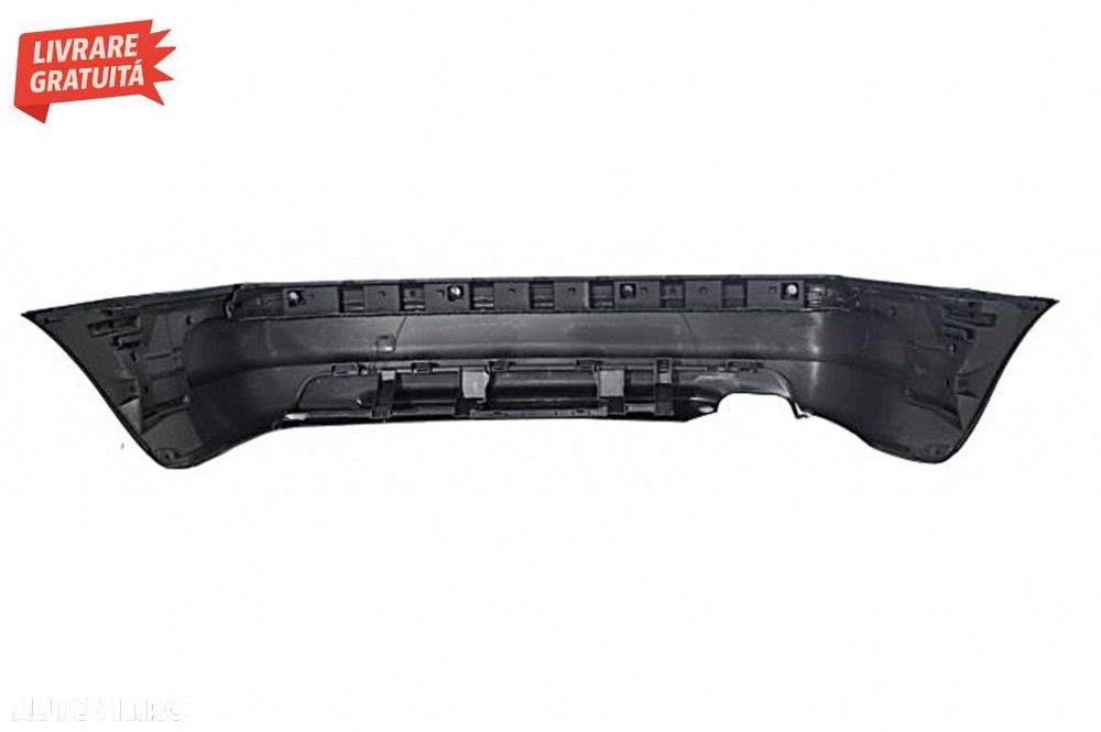 Bara Spate cu Toba Ornament Evacuare Fibra Carbon Mat BMW Seria 3 E46 - 6
