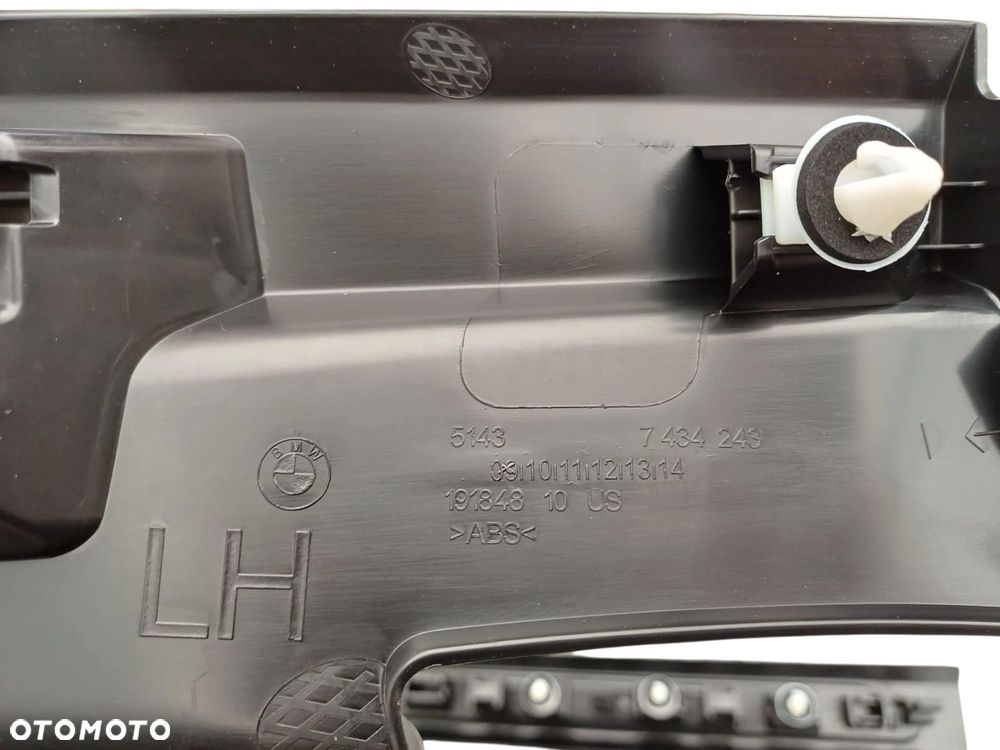 BMW X5 G05 LISTWY NAKŁADKI PROGOWE 7434244 7434243 7434239 - 6
