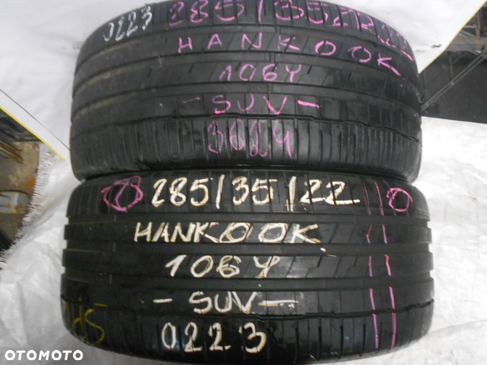 OPONY 285/35R22 HANKOOK VENTUS S1 EVO3 SUV DOT 3624 / 0223 6.8MM - 1