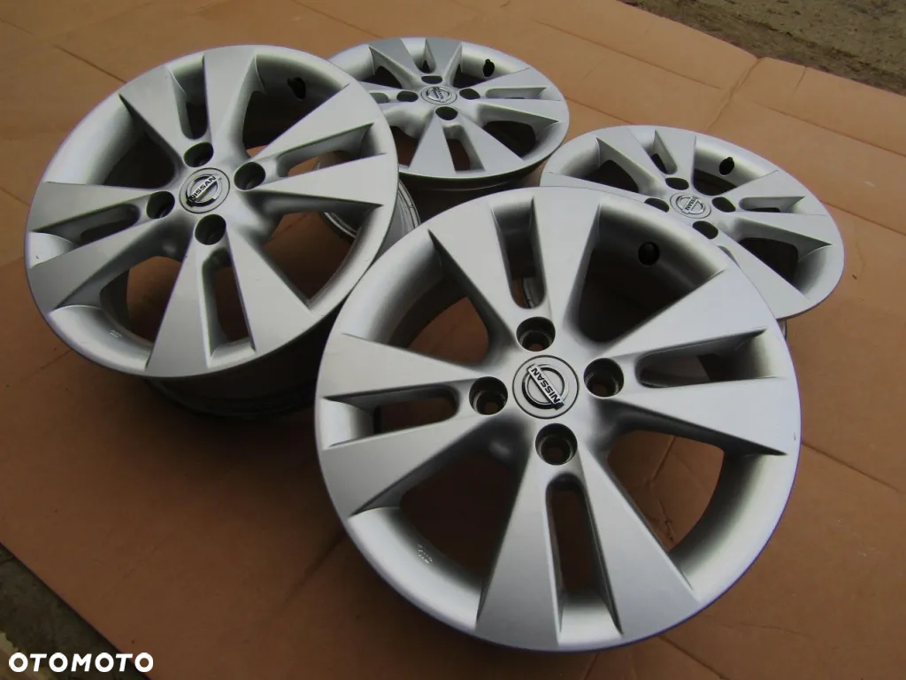 4x Felgi 15 Nissan Note Micra K12 K13 5,5j 4x100 ET45 / Oryginał - 13