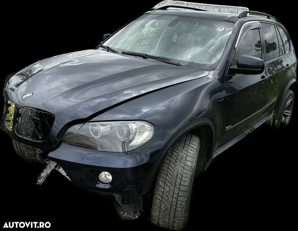 dezmembrez bmw x5 e70 2008 euro 4 235 Hp volan pe stanga trapa panoramică grup diferențial spate 3.64 cutie automata 6 trepte cutie transfer plantare etc - 1