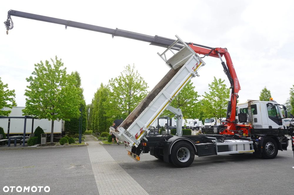 Iveco Stralis 330 E6 / HDS Fassi 195A 8,5 t / wywrotka 3-stronna - 21