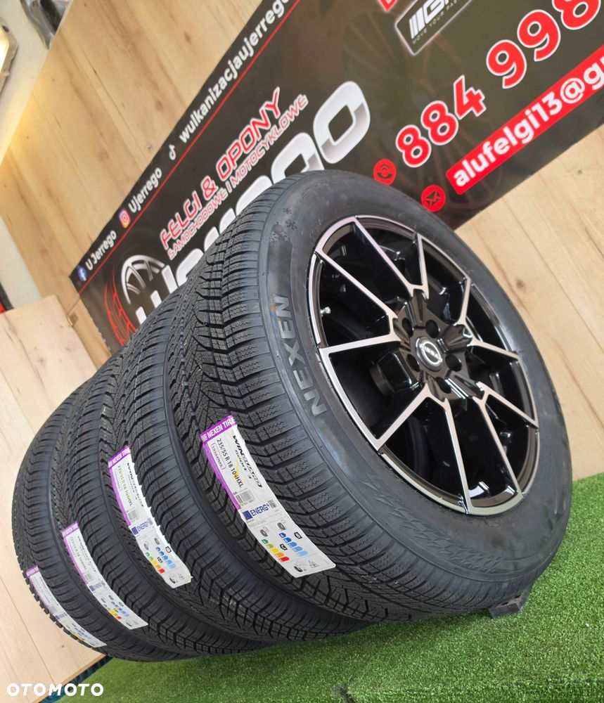 Koła zimowe NISSAN QASHQAI 18x5x114,3 - Nexen WinGuard Sport 3 235/55/R18 + TPMS - 4