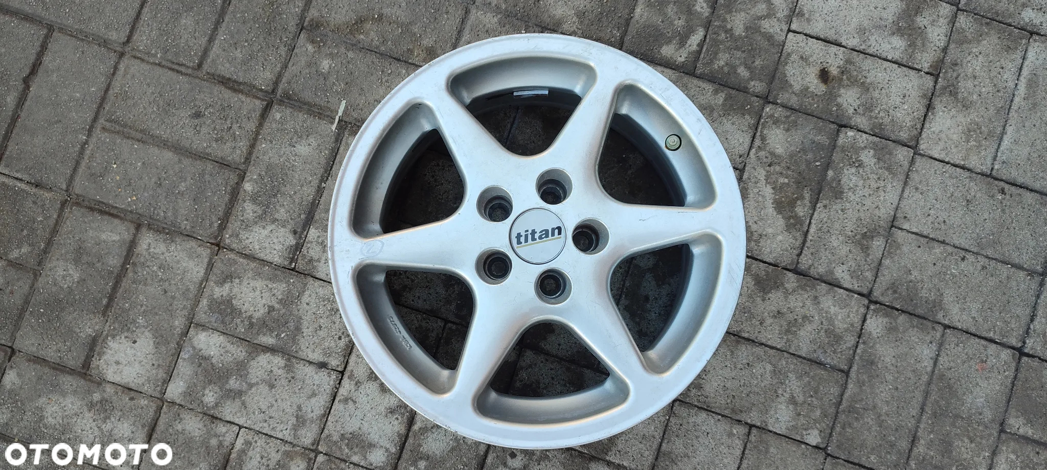 FELGI ALUMINIOWE 5x100 7Jx15 CALI ET28 fi 70.4/65.1 VW AUDI SEAT SKODA TOYOTA SUBARU KOMPET 4 SZTUKI TITAN - 3