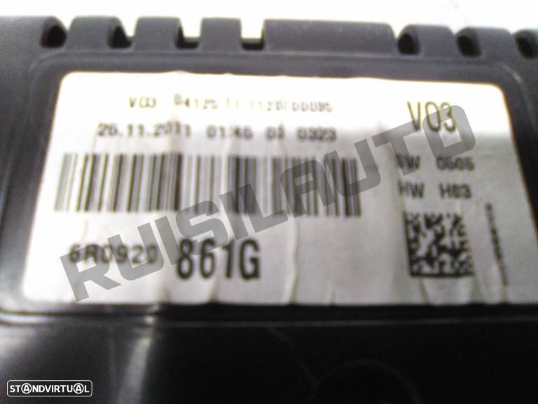 Quadrante 6r092_0861g Vw Polo V (6r) [2009_2020] 1.2 Tdi - 4