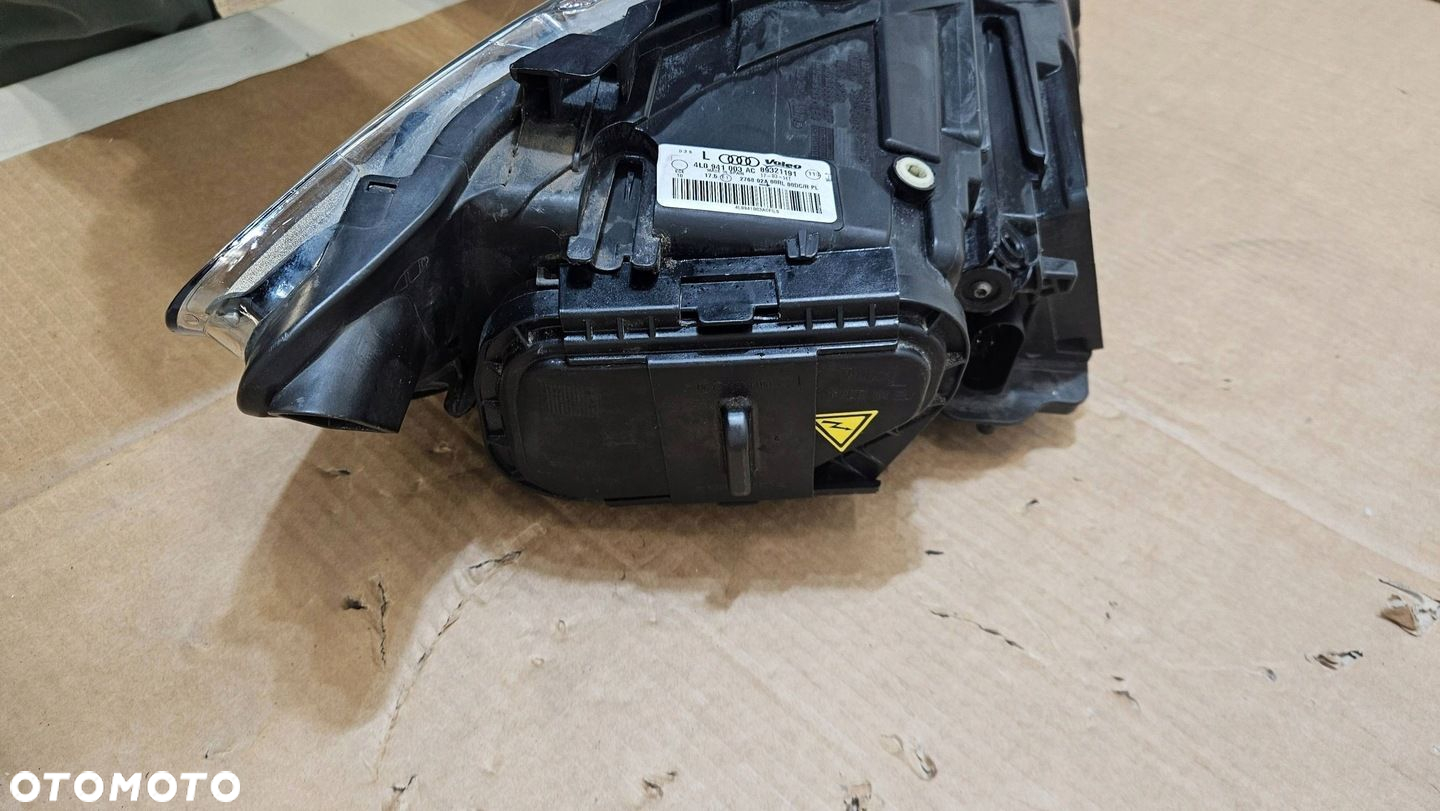 LAMPA PRZÓD PRZEDNIA LEWA AUDI Q7 LIFT LED XENON 4L0941003AC - 8